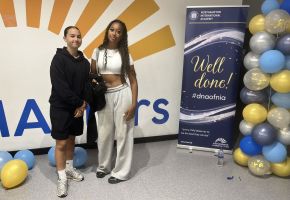 Well done to Vanessa and Ami